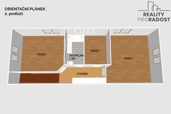 Prodej mezonetového bytu 6+kk, 156,1 m2, s lodžií a sklepem, - 3