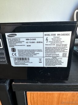 Mikro systém Samsung s DVD a MP3 - 3