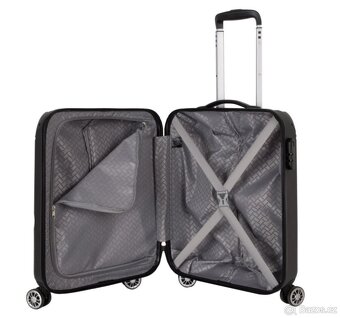 Nový skořepinový kufr Travelite City 4w M Anthracite - 3
