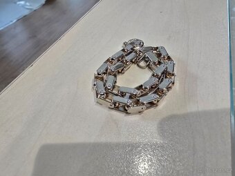 Zlatý náramek z 18k zlata, originál Baraka BR21138 - 3