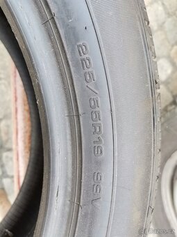225/55/19 letni pneu HANKOOK a GOODYEAR 225/55 R19 - 3