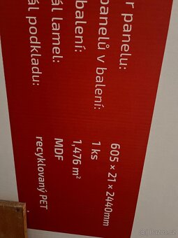 Akustický panel dub - 3