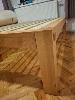 Postel masivni japonska bukova 180×200cm - 3