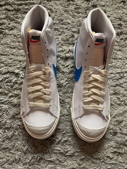 Nike Blazer Mid 77 White/Blue/Black - 3