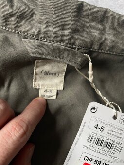 Jarní bunda kluk 104/110 Nová - 3