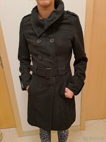 Kabát černý vel. 36, Zn. Tchibo - 3