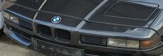 BMW 8 E31 predné ľadvinky (grill) (smoked leštený) - 3