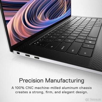 Dell XPS 15 (9520) Touch Silver OLED / 32GB / RTX 3050 / zár - 3