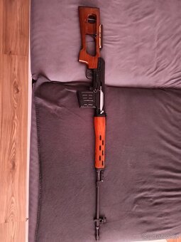 Airsoft Svd, gas, blowback, realwood - 3