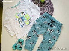H&M tepláčky + tričko vel.86-92
- 3