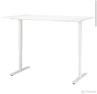 IKEA TROTTEN stůl a stolní deska 120 x 70 cm - 3