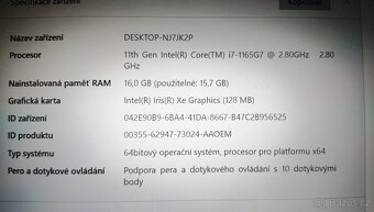 HP EliteBook x360 1040 G8 stříbrná - 3