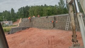 Nabídka práce - stavba gabionů - opěrné zdi, ploty - 3