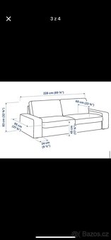 Krásná pohovka gauč sedačka Ikea Kivik - 3