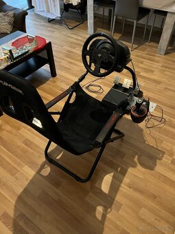 Thrustmaster T300 + playseat + Thrustmaster TH8S - 3