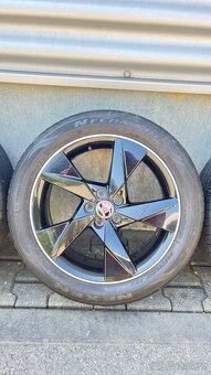 Alu kola 5x100 R17 Letni pneu 205/50/17 - 3