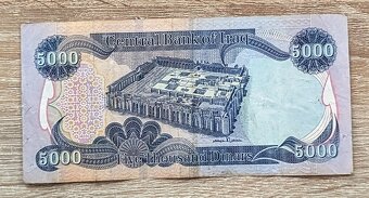 Bankovka 5.000 dinárů Irák, 2 ks - 3