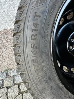zimní kola Barum 175/65 R14 (4x98) (1500 km) - 3