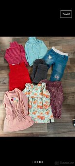 Balík oblečení holka 98/104 - 3
