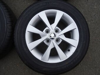 Alu disky Škoda Citigo, 14", 5x112,ET 35, letní sada - 3