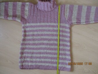 Dámský ručně pletený rolák - 3