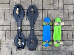 Pennyboard, Waveboard, Snakeboard - 3