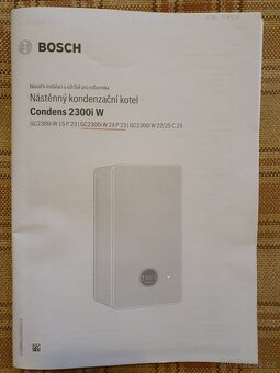 Kondenzační kotel BOSCH GC2300i W 24 P 23 - 3