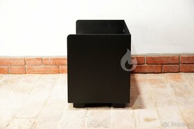 Zásobník, box na dřevo ke krbu ocelový 80x40x50cm - 3