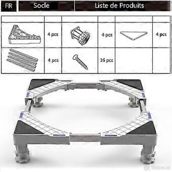 Stojan pod pračku/sušičku/lednici 300 kg - 3