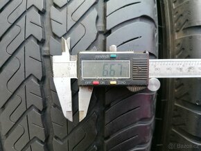 Užitkové použité letní pneumatiky 225/55 R17C Dunlop - 3