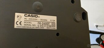 Kalkulačka s tiskárnou Casio - perfektní stav - 3