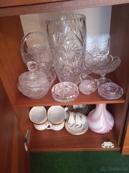 Sklo, porcelán - pozůstalost po mamince - 3