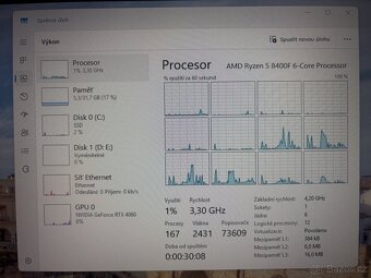 Herní PC | Ryzen 5 8400F, RTX 4060, 32GB DDR5, 1TB SSD - 3