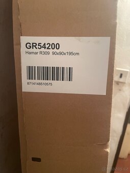 Sprchová zástěna RIHO HAMAR 90x90x195+vanička - 3