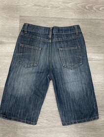 džínové kraťasy vel 134 cm, 8-9 let, modré - 3