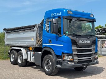 Scania G 450 6x4 třístranný sklápěč Bordmatic - 3
