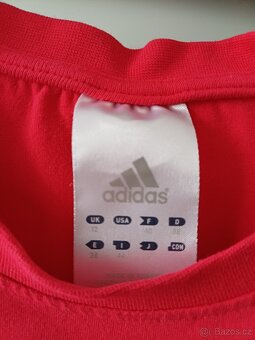 Červené tričko Adidas vel. 38 - 3