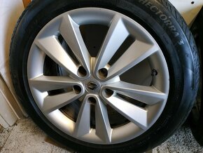ALU kola Renault Scénic Megane 5x114,3 r17 Originál,6mm+TPMS - 3