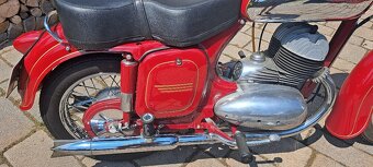 Jawa Čz 350 kývačka s TP - 3