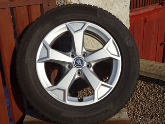 Kodiaq + Tiguan - zánovní zimní alu kola 17" 5x112 ET38 - 3
