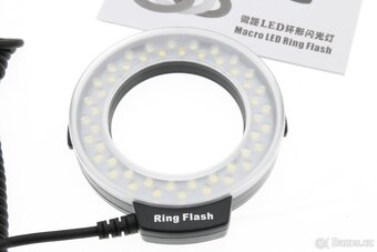 Blesk kruhový makro LED - 3