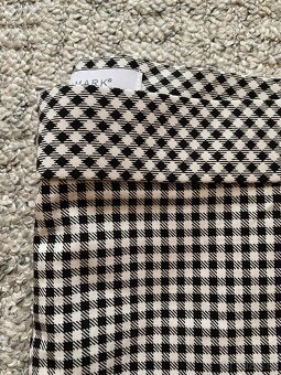 Nové dámské kostkované kalhoty Primark - č. 40, boční zip - 3