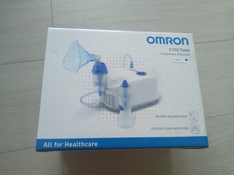 INHALÁTOR KOMPRESOROVÝ OMRON C102 Total PŘÍSLUŠENSTVÍ VČ. NO - 3