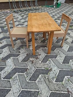 Dětský stolek se 2 židlemi - 3