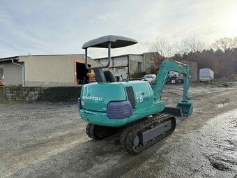 JAPONSKÝ MINIBAGR KOMATSU PC15-3 2500KG - 3