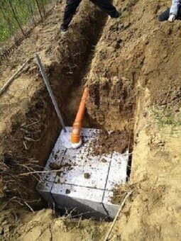 Vsak , jímka vsakovací, trativod .retenční nádrž, drenáž - 3
