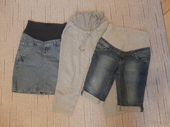 Těhotenské oblečení 12 ks - 3