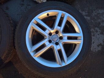 ALU disky Audi 5x112 R19 se zimními pneu 235/55 R19 - 3