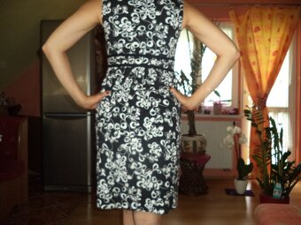 #business saty # pouzdrové # H&M # bavlnene - 3