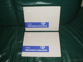 Kniha příchodů a odchodů 2x - 3